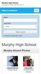 Mobile Screenshot of murphyhighschool.org