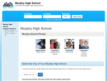 Tablet Screenshot of murphyhighschool.org
